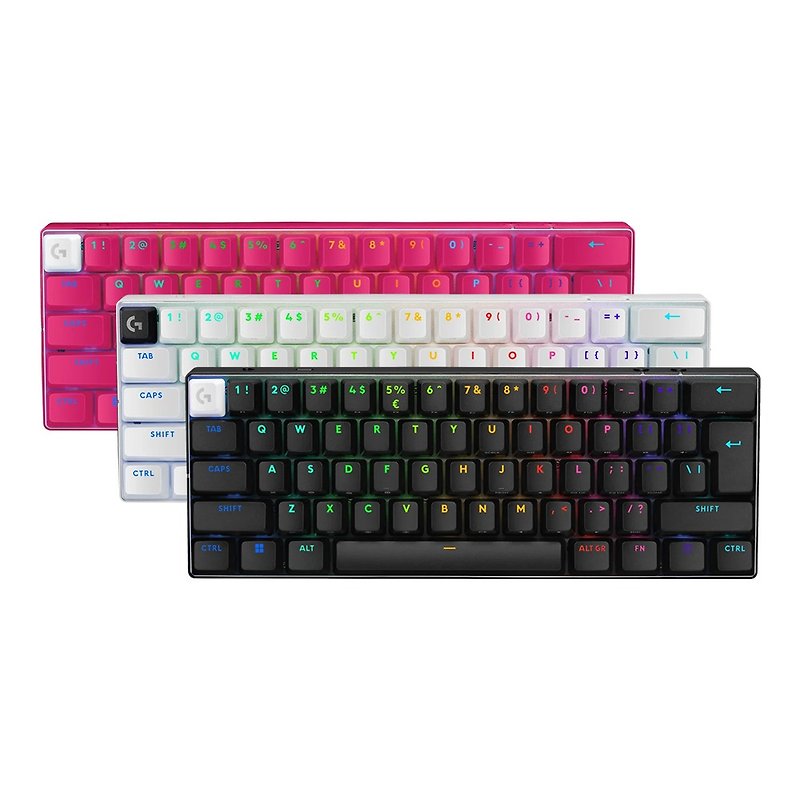 PRO X 60 LIGHTSPEED 无线电竞键盘 (3色) - 电脑配件 - 塑料 多色