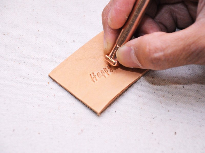 手写大草小草连图案数字压印套装(礼盒装) 字母模具 DIY 刻印工具 - 其他 - 其他金属 银色