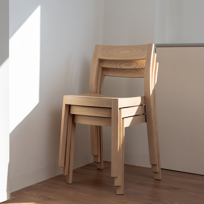 NORM 日常实木单椅 - 椅子/沙发 - 木头 卡其色