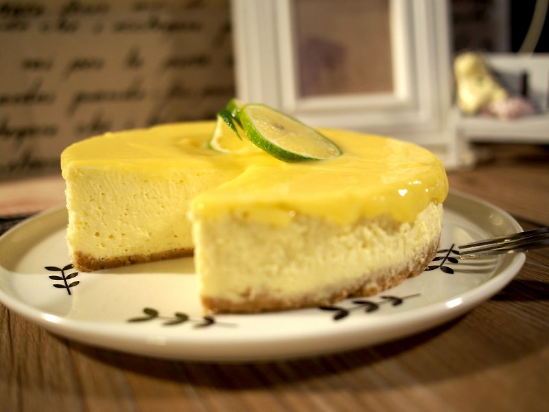 柠檬凝乳重奶酪蛋糕 6寸 - 蛋糕/甜点 - 新鲜食材 透明