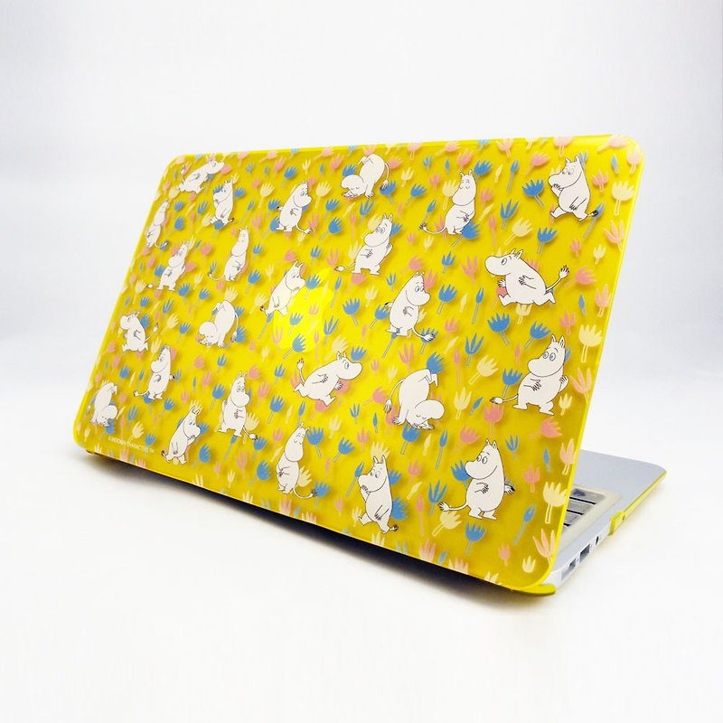Moomin噜噜米正版授权-Macbook水晶壳【Moomin精灵】 - 平板/电脑保护壳 - 塑料 黄色