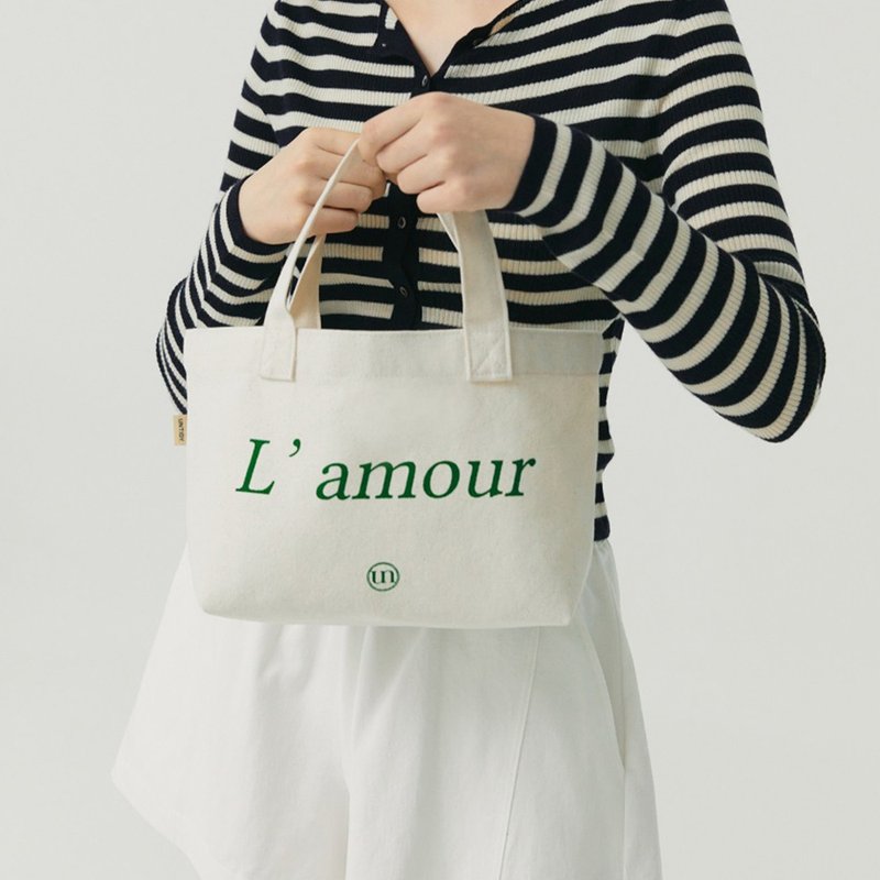Korean Untidy Lamour Bag - 手提包/手提袋 - 人造皮革 