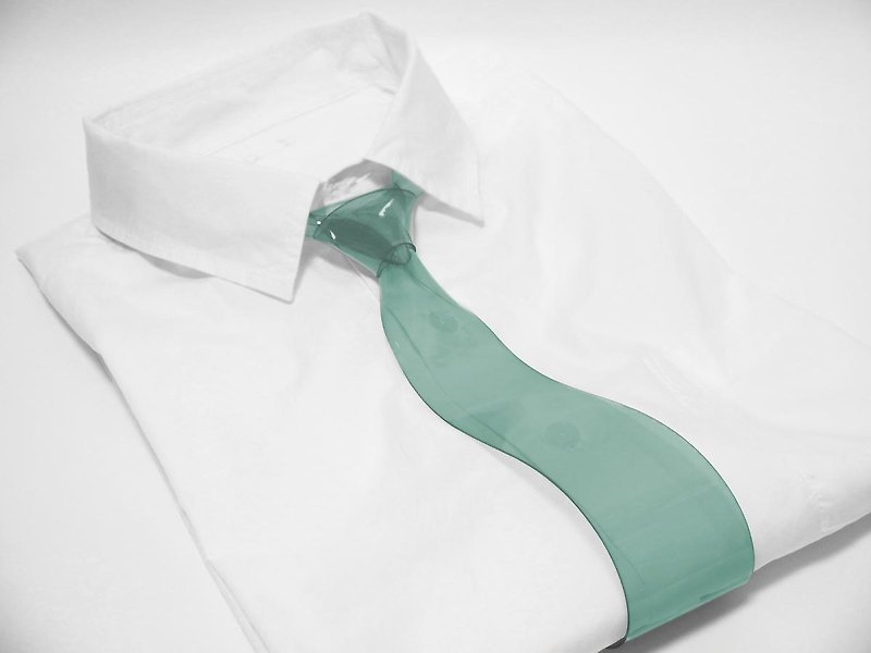 EUREKA / エウレカ (チェレステ) - 领带/领带夹 - 其他材质 绿色
