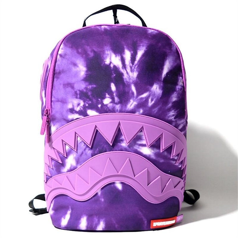 【SPRAYGROUND】DLX Purple Haze 紫色鲨鱼潮流笔电后背包 - 后背包/双肩包 - 其他材质 紫色