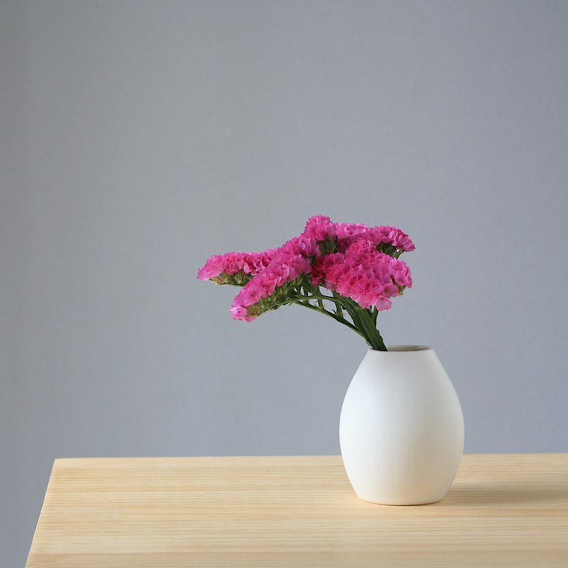 白磁 花瓶 花器 -42 - 花瓶/陶器 - 瓷 白色