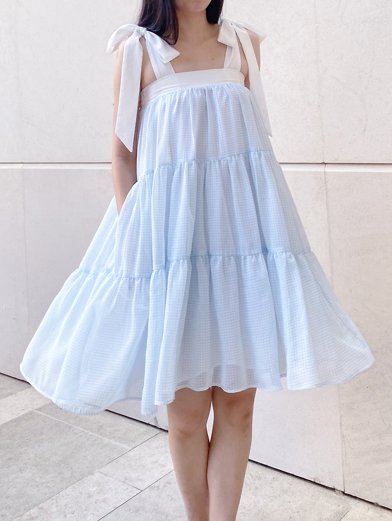Mona Dress - 洋装/连衣裙 - 聚酯纤维 