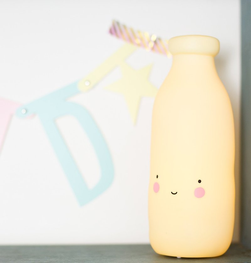 【NG盒损下单前请考虑】a Little Lovely Company 果汁牛奶夜灯- - 其他 - 塑料 黄色