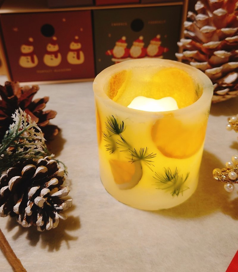 【圣诞礼物】温暖冬季风格烛台 - 蜡烛/烛台 - 蜡 