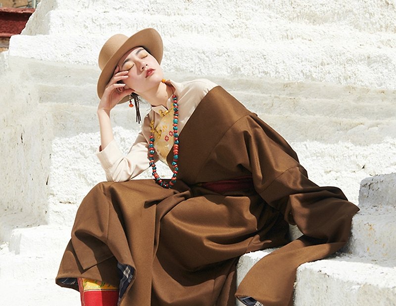 藏族配飾 复古英伦民族风礼帽 - 帽子 - 其他材质 多色