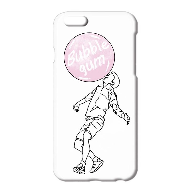 [iPhoneケース] Bubble gum 2 - 手机壳/手机套 - 塑料 白色