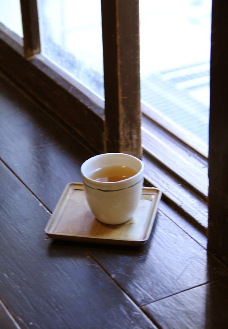 七分满 ● 日式陶杯 - 咖啡杯/马克杯 - 陶 白色