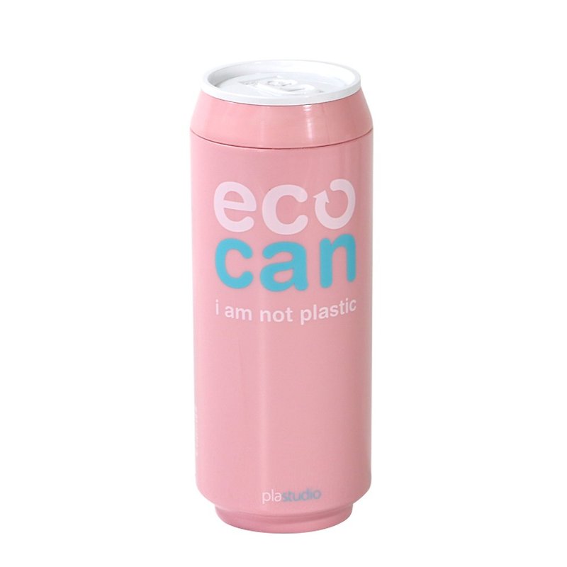 PLAStudio-创意设计-玉米环保杯-ECO CAN 粉红色-420ml - 咖啡杯/马克杯 - 环保材料 粉红色