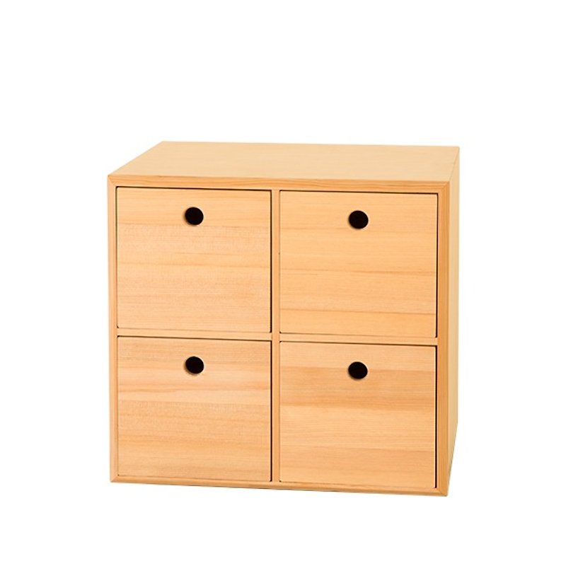 【有情门STRAUSS】─小巢置物盒(四抽) - 收纳用品 - 木头 