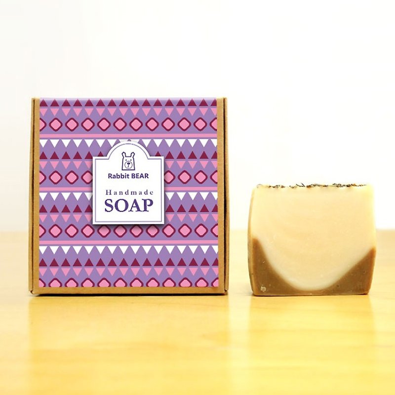 抹茶薰衣草手工冷制皂 (适干、中、油性) ★Rabbit Bear★ - 肥皂/手工皂 - 其他材质 紫色