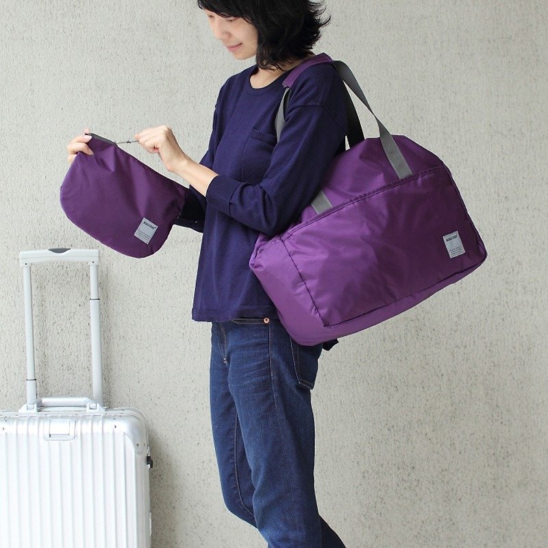 BAGCOM - 侧背包/斜挎包 - 防水材质 紫色