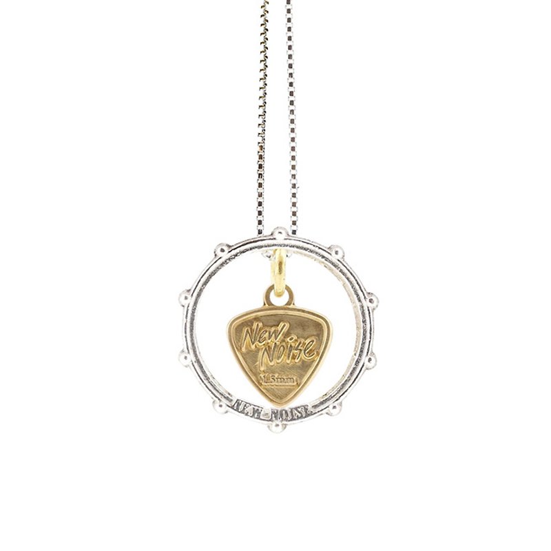 鼓起勇气925纯银项链 Courage 925 Sterling Silver Necklace - 项链 - 其他金属 银色
