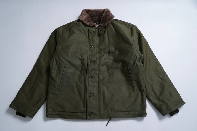 照旧古着 Houston Japan US Navy N-1 Deck Jacket 全两色 - 男装外套 - 棉．麻 多色