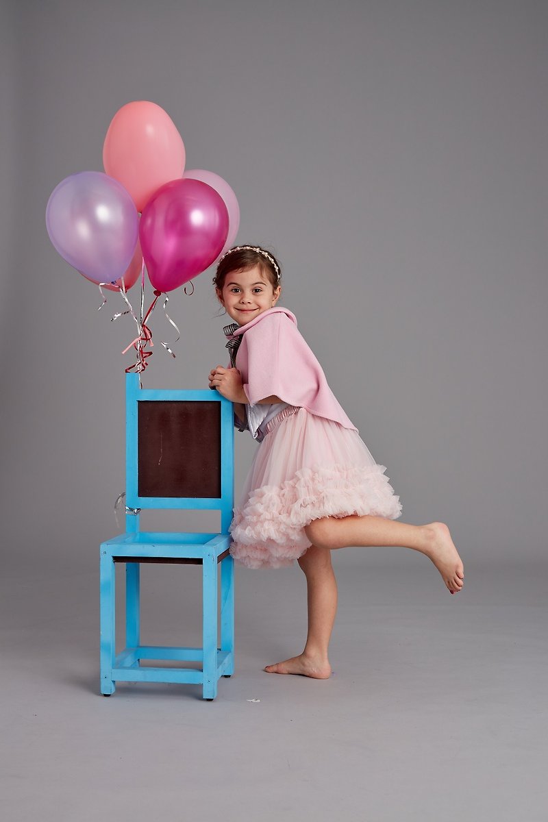 Goody Bag福袋-Mila澎裙及费加洛的婚礼服组 - 童装裙 - 聚酯纤维 粉红色