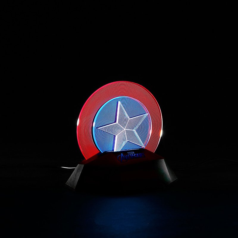 InfoThink美国队长盾牌3D立光灯 - 灯具/灯饰 - 压克力 蓝色