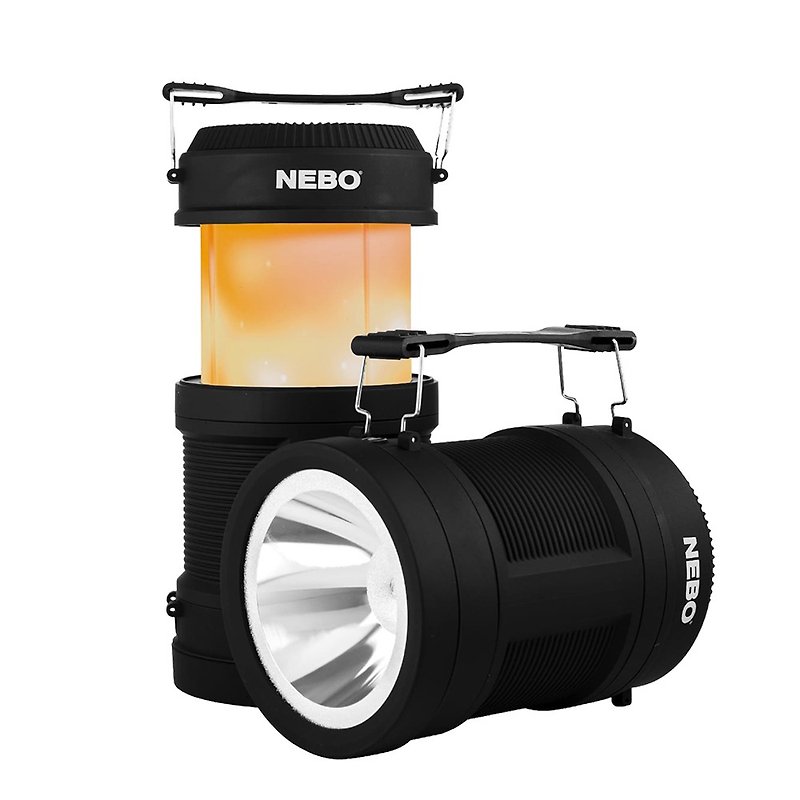 【NEBO】Big Poppy 4合1手电筒两用提灯(盒装) - 野餐垫/露营用品 - 铝合金 黑色