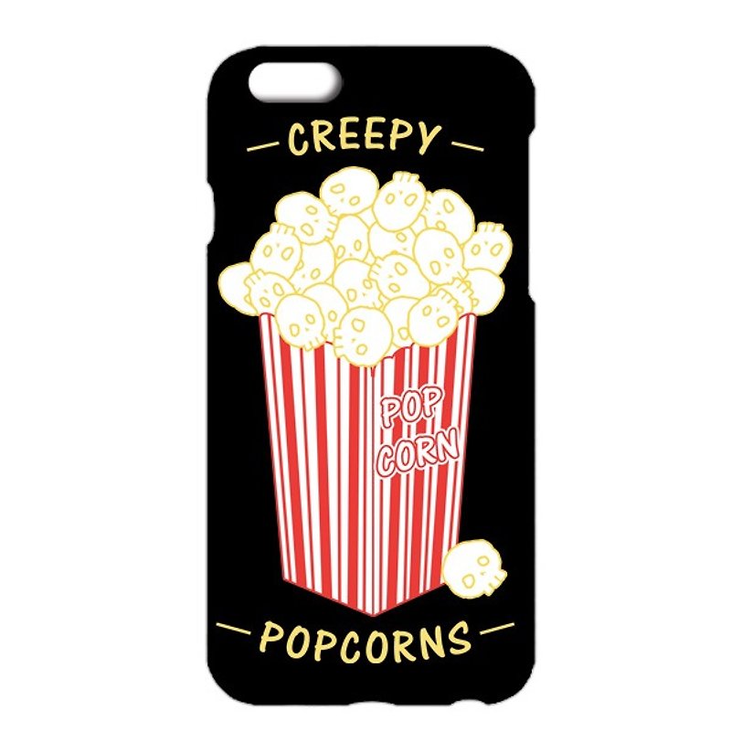 [iPhoneケース] Creepy Popcorns / black - 手机壳/手机套 - 塑料 黑色