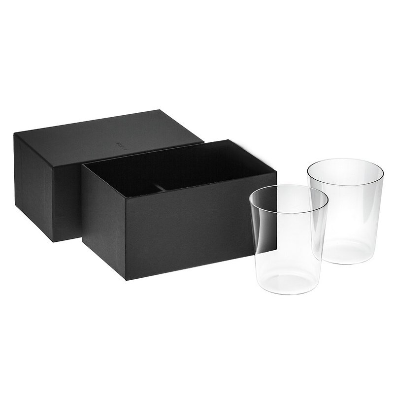 极薄威士忌杯10oz (330ML)对杯礼盒组 - 茶具/茶杯 - 玻璃 透明