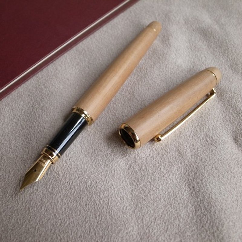 印度老山檀香笔【万宝龙型钢笔】 - 钢笔 - 木头 咖啡色
