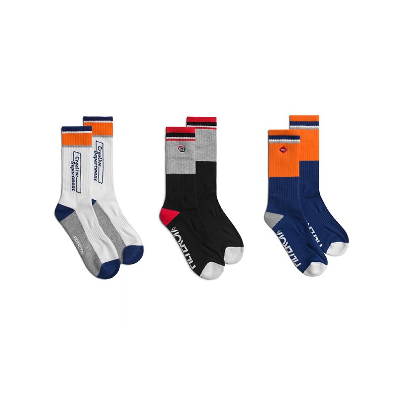 Filter017 FLTR Cassette Series - Socks / 卡带系列棉袜 - 袜子 - 棉．麻 