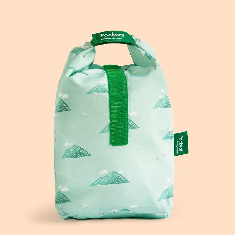 好日子 | Pockeat环保食物袋(大食袋)-玉山 - 便当盒/饭盒 - 塑料 绿色