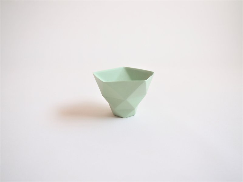 origamiカップ　ライム - 酒杯/酒器 - 陶 绿色