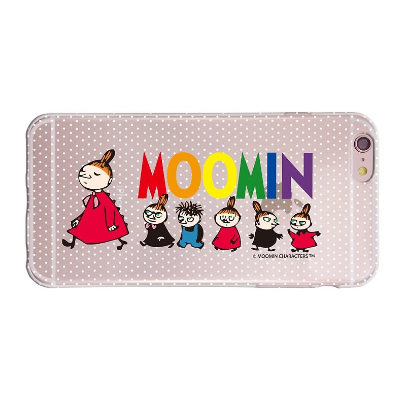 Moomin授权-小不点家族 透明防撞空压手机壳 - 手机壳/手机套 - 硅胶 透明