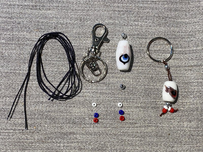 【DIY材料】琉璃钥匙圈材料包 - 其他 - 琉璃 