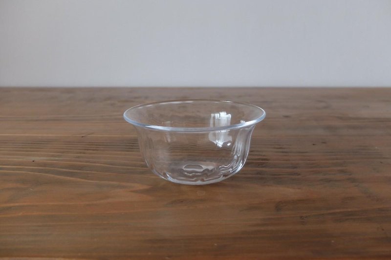 吹きガラスの小鉢（クリア） - 碗 - 玻璃 透明