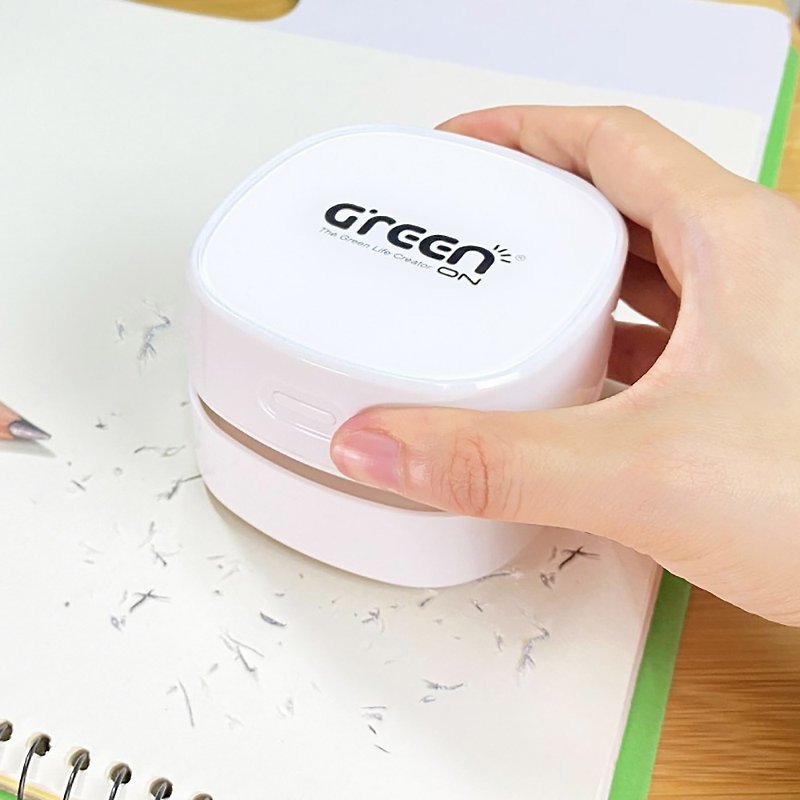 【GREENON】桌上型USB无线吸尘器 迷你吸尘器 超强吸力 小巧简约 - 吸尘器 - 塑料 白色