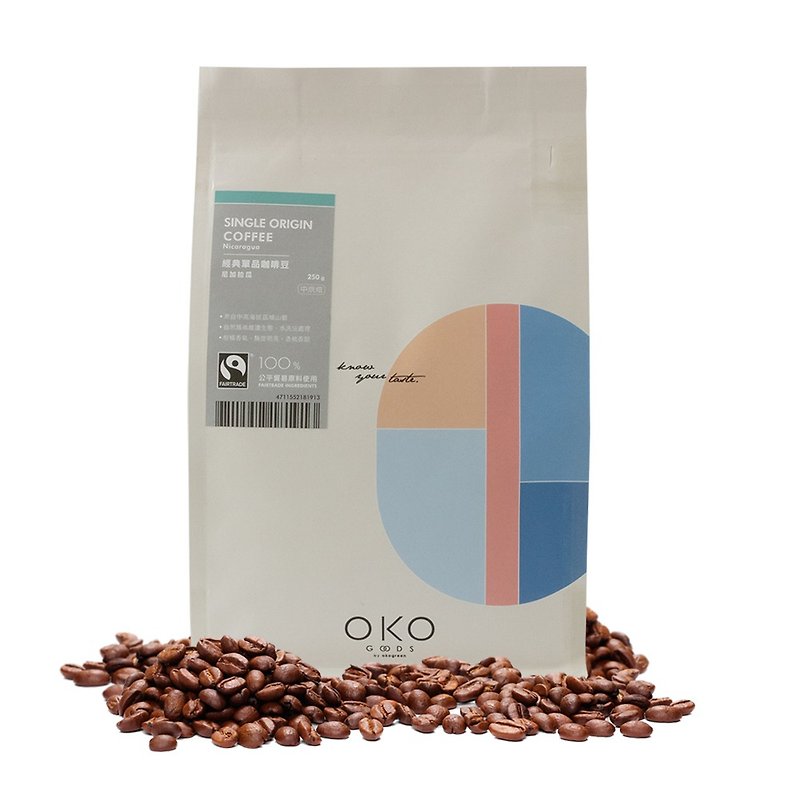 【生态绿】单品咖啡豆/尼加拉瓜/中烘焙 (250g) - 咖啡 - 新鲜食材 