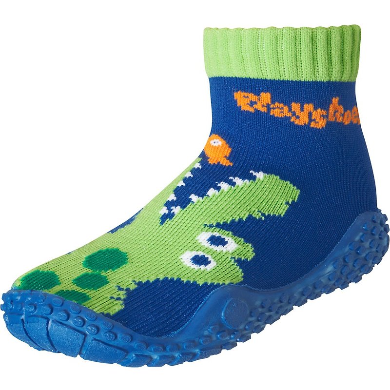德国PlayShoes 抗UV水陆两用沙滩儿童袜鞋-鳄鱼 - 泳衣/游泳用品 - 尼龙 蓝色