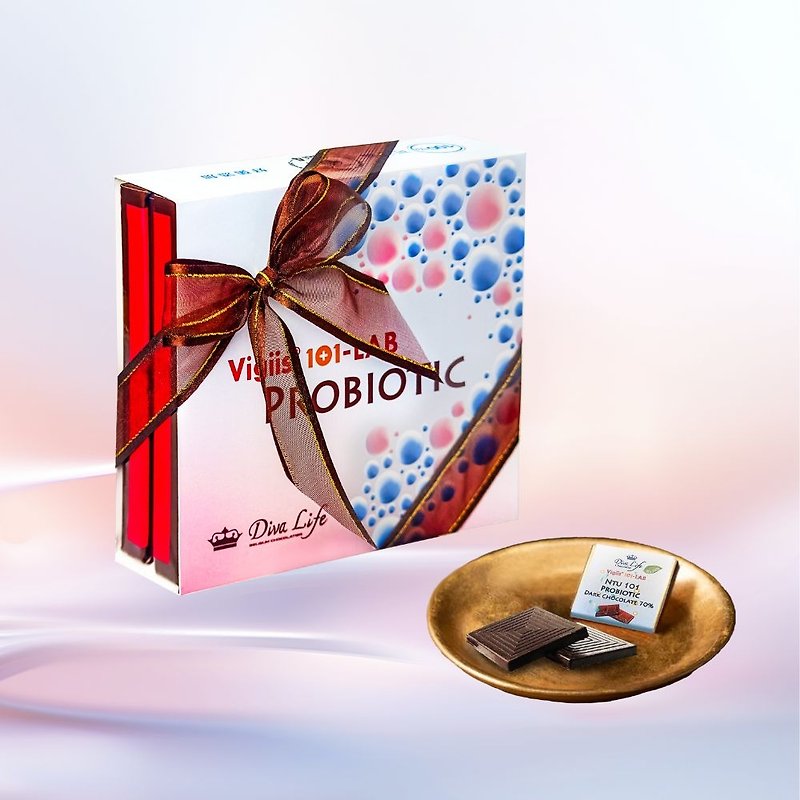 【Diva Life】母亲节龙年好菌专利巧克力片36入礼盒 - 巧克力 - 其他材质 