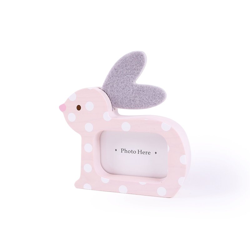 【Jeantopia】知音选品 童趣造型 实木相框 兔子 | 1015003 - 画框/相框 - 木头 