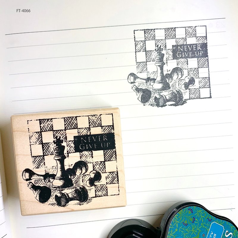 枫木印章-西洋棋盘 FT-4066 - 印章/印台 - 木头 