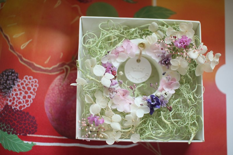 【好日手作】小巧美丽香氛礼盒 (樱花粉) /婚礼小物/情人礼/礼物 - 香薰/精油/线香 - 植物．花 粉红色