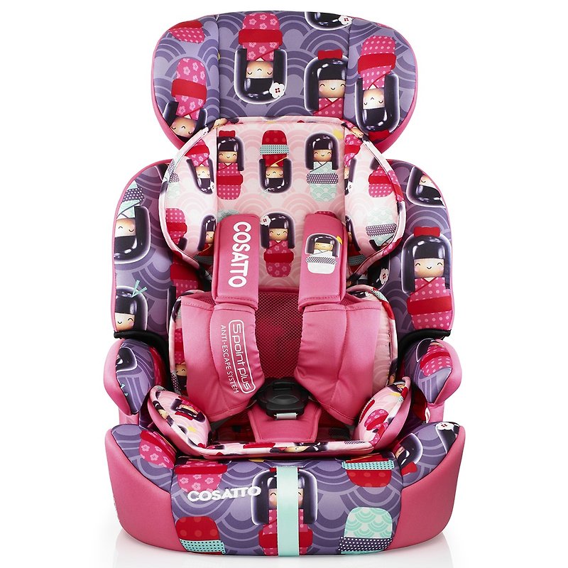 英国 Cosatto Zoomi 汽车安全座椅 – Kokeshi Smile - 其他 - 其他材质 粉红色
