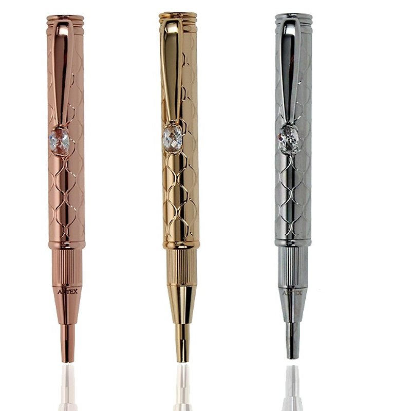ARTEX 钟爱伸缩原子笔 波纹-3色可选 - 圆珠笔/中性笔 - 铜/黄铜 多色
