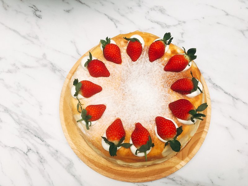 草莓千层蛋糕 8寸 - 蛋糕/甜点 - 新鲜食材 
