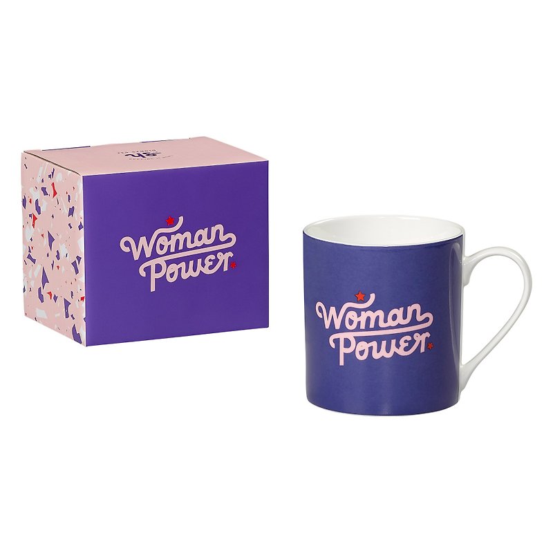 SUSS-英国进口 Wild & Wolf 女力时代Woman Power陶瓷马克杯-现货 - 咖啡杯/马克杯 - 瓷 紫色