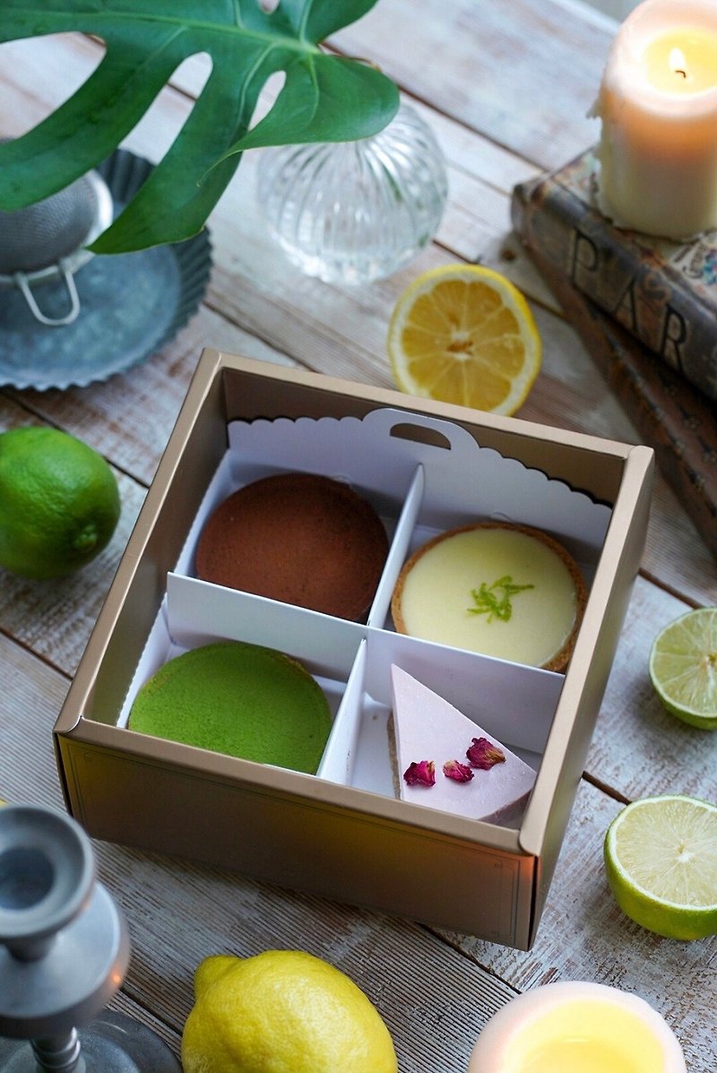 宅配幸福肥招牌甜点礼盒 - 蛋糕/甜点 - 其他材质 绿色