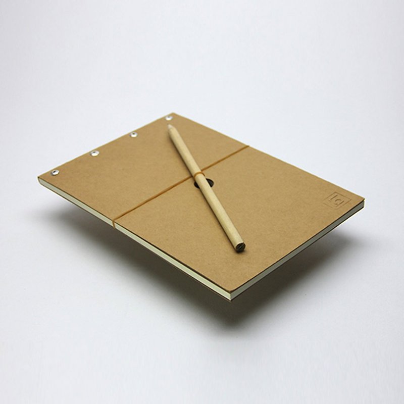 Midhole01 设计师独立笔记本 手账 子弹笔记 文具 礼物 圣诞 2022 - 笔记本/手帐 - 纸 卡其色