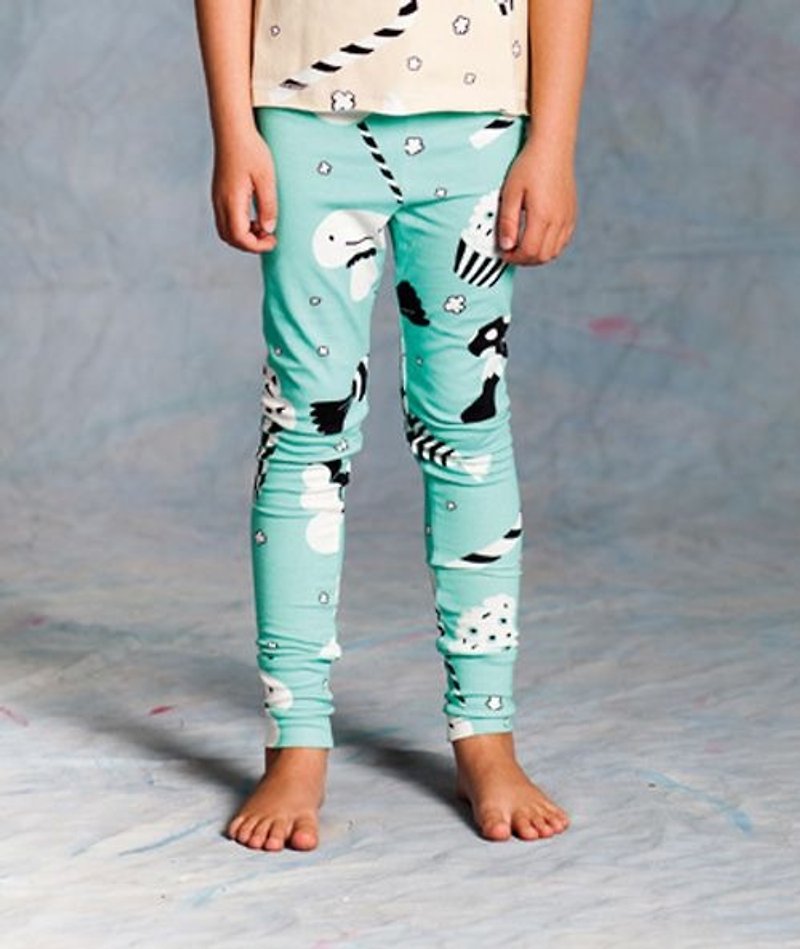 2016春夏 koolabah Candy print legging(薄荷绿/肤色) - 其他 - 其他材质 绿色