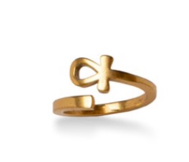 古埃及生命符号戒子 - 戒指 - 其他金属 金色