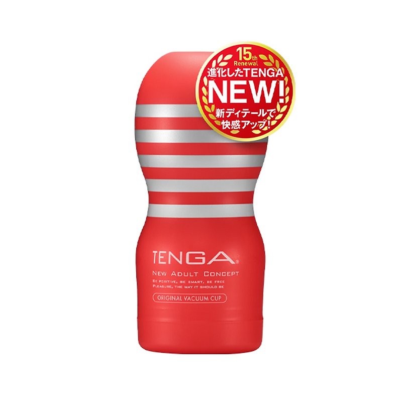 TENGA CUP真空杯 经典版 一次性飞机杯 情趣用品 情人节礼物 - 情趣用品 - 塑料 红色