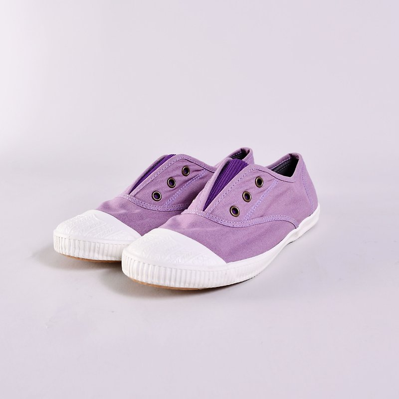 出清品 休闲鞋-FREE 浆果紫 零码优惠 - 女款休闲鞋 - 棉．麻 紫色
